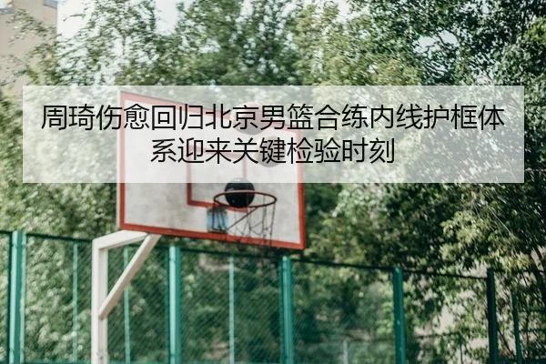 周琦伤愈回归北京男篮合练内线护框体系迎来关键检验时刻